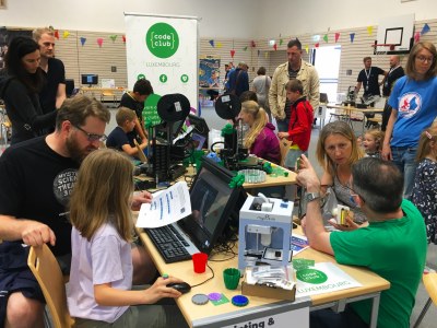 3D coding:  Anhänger / pendentif / pendant - Maker Faire Luxembourg 2024