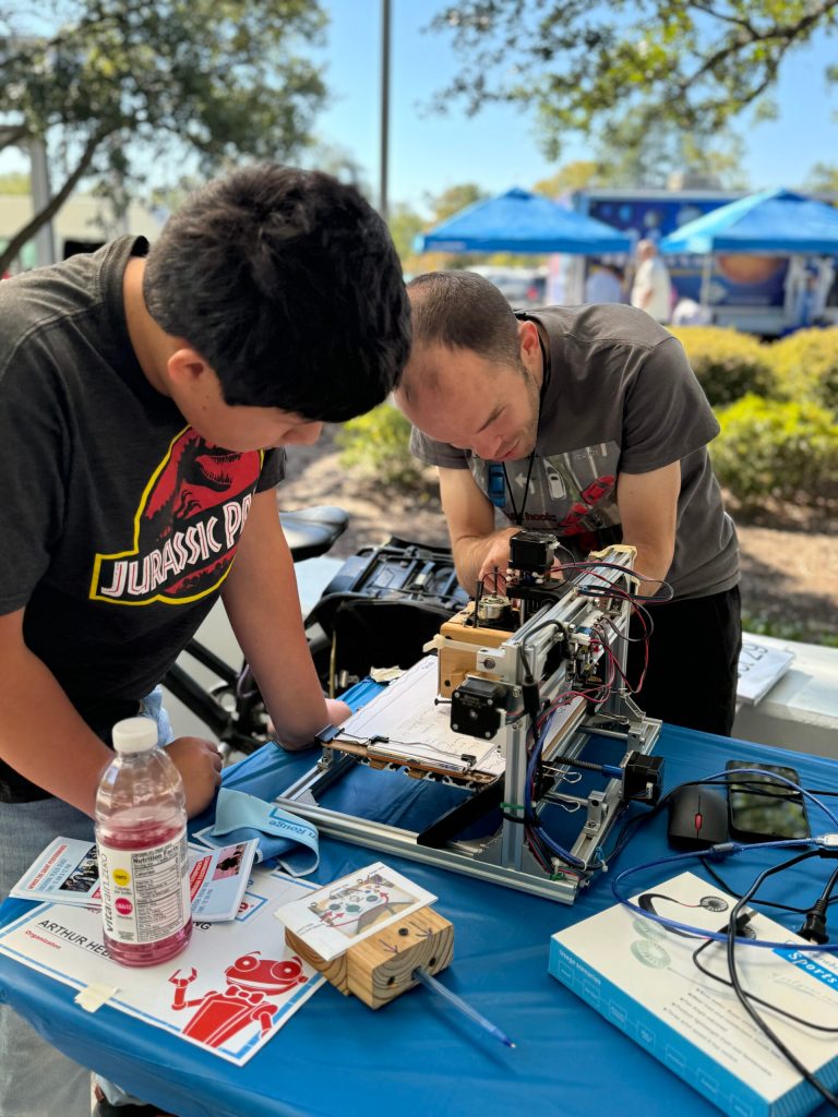 Maker Faire Baton Rouge 2024 - BatonRougeMakerFaire101924XYZwoodworkingRouter