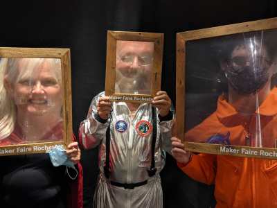 Big Face Portraits with Maker Faire Rochester - Maker Faire Rochester 2024