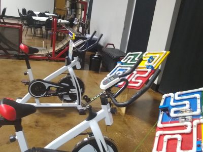 Bike powered maze challenge - Maker Faire Pensacola 2024