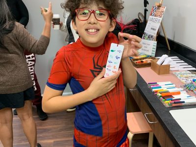 Bookmark Making and Free Books - Maker Faire downtown-columbia 2024