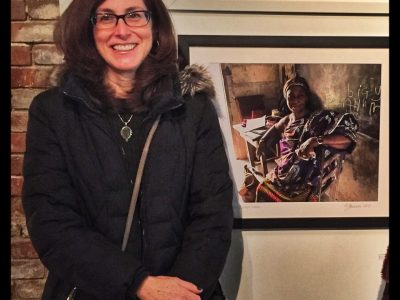 Diana Chelaru and Julie Scholz Art - Maker Faire Hudson Valley