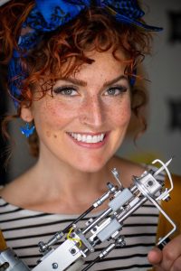 Renée Patterson Maker Faire Yearbook Photo