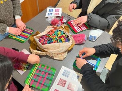 Fiber Arts with the Union College Needlecraft Club - Maker Faire electric-city 2024