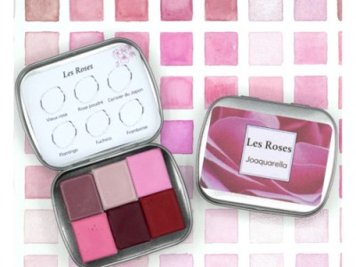 Joaquarella - Marchande de couleurs - Aquarelles artisanales fabriquées en Corrèze - Maker Faire France 2024