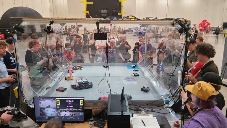 Kilobots 55 - Robot Combat Tournament - Maker Faire Calgary 2024