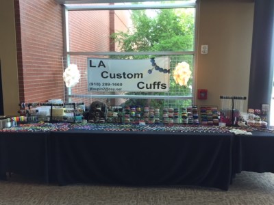 L A Custom Cuffs - Maker Faire Tulsa 2024