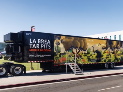 La Brea Tar Pits Mobile Museum: Ice Age Discoveries - Maker Faire City of STEM + Los Angeles 2024