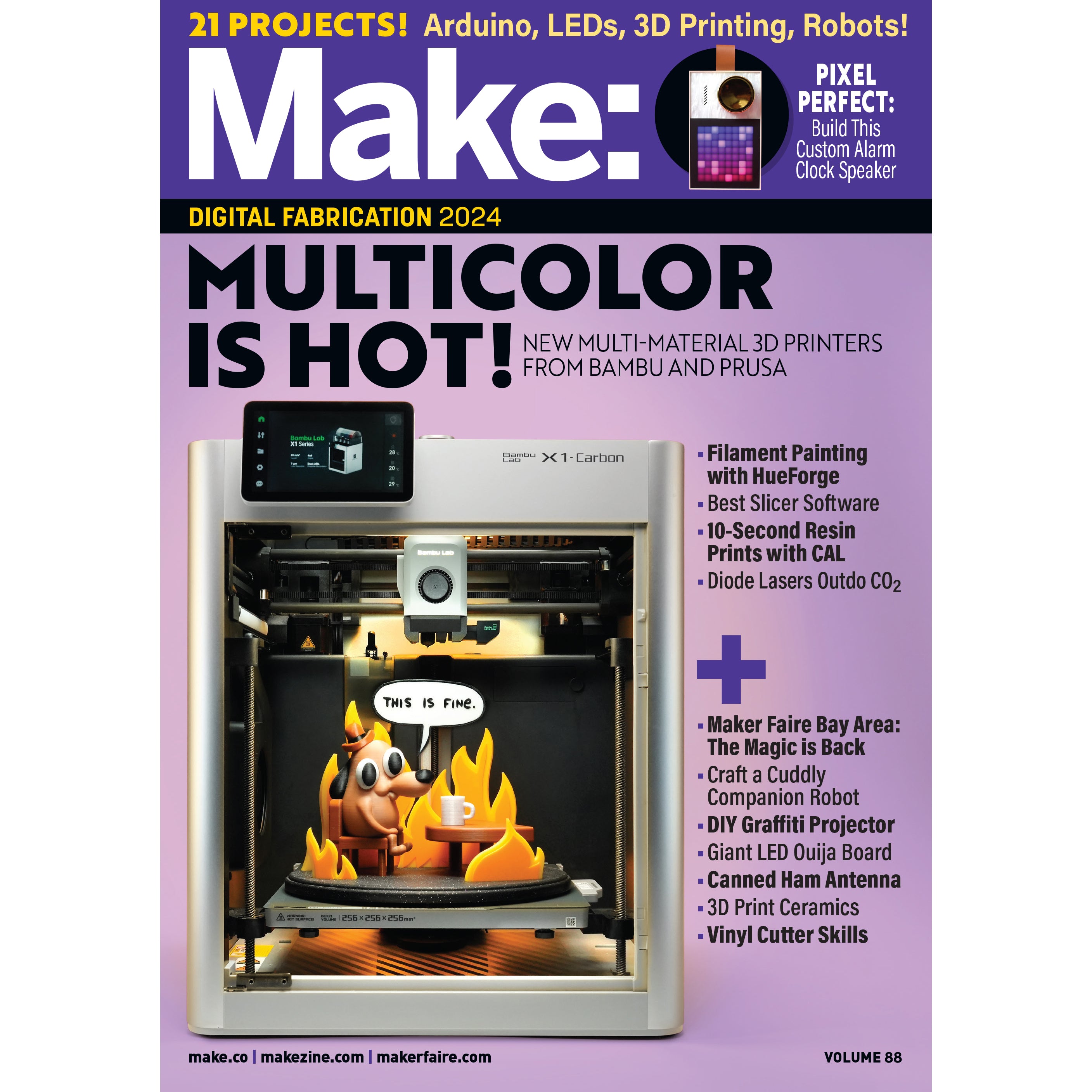 Make: Magazine, Volume 88 - Print
