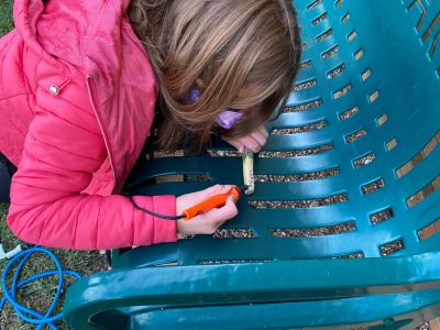 Make a personalized hiking stick - Maker Faire Elkhorn 2024