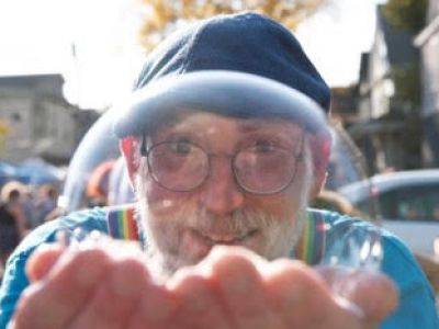 Mega Bubble Man Productions' Mega Bubble Playground/Arena - Maker Faire Rochester 2024