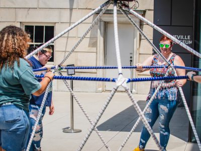 Musical Geodesic Dome - Maker Faire Lynchburg 2024