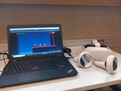 PLAY WITH A 2D GAME AND A VR HEADSET - Maker Faire Luxembourg 2024