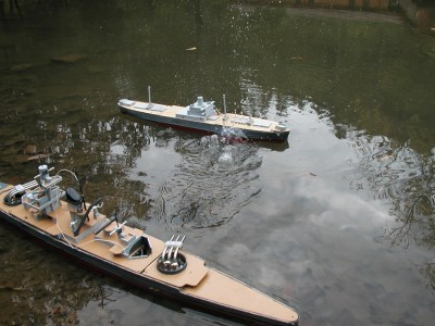 Remote Control Warship Combat with Mid-Atlantic Battle Group - Maker Faire Lynchburg 2024