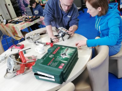 repair café - costume cosplay - borne d'arcade - Maker Faire poiters 2024