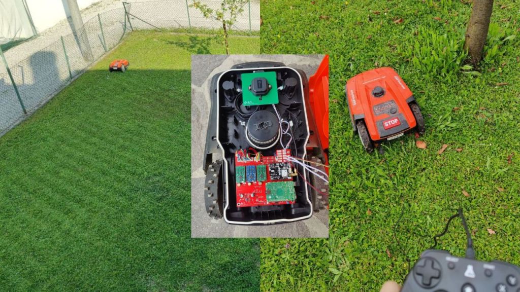 Robot tagliaerba GPS RTK e altri robot - Maker Faire Trieste 2024