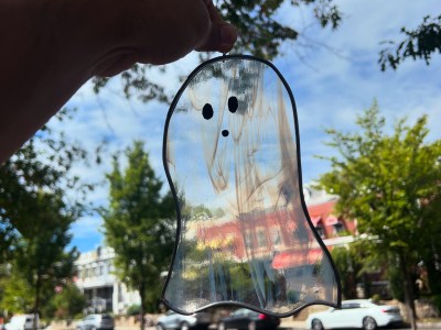 Stained Glass Ghost - Maker Faire NoVa 2024