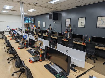 Tour of Sierra College's 3D Printing and CAD lab - Maker Faire Rocklin 2024