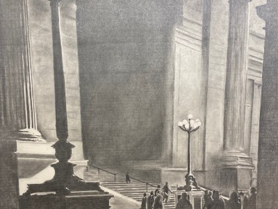 Ty Chandler: Pen and Ink / Watercolor - Maker Faire NW Arkansas 2024