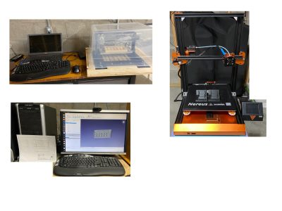 Using a 3D printer and a CNC router to make useful items such as custom tool holders - Maker Faire Wayne County 2024