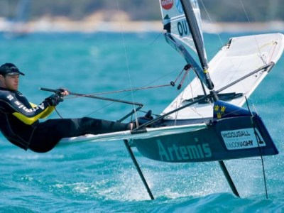 UWF RC Hydrofoil Sailboat - Maker Faire Pensacola 2024