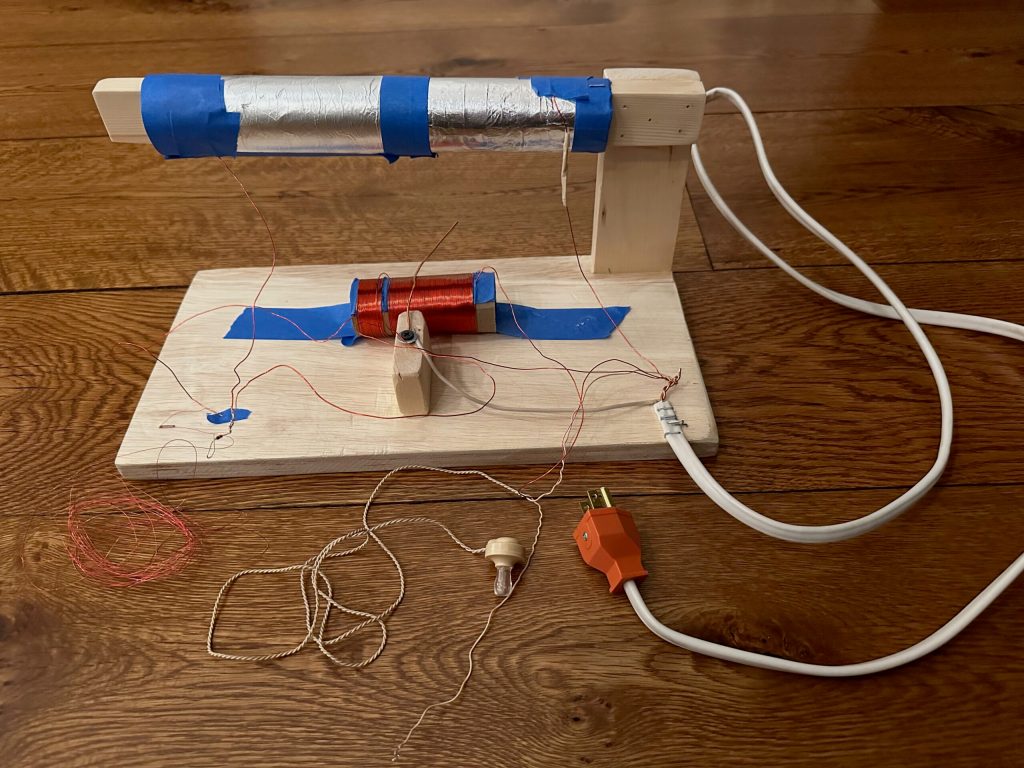 We built a Crystal Radio - Maker Faire Hudson Valley