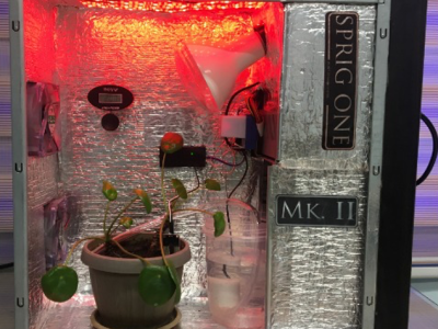 Automatic household greenhouse complex from recycled materials - Maker Faire Tashkent 2024