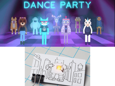 Dance to Your Code and Learn How to Make a Ligh Up Greeting Card! - Maker Faire Miami 2024