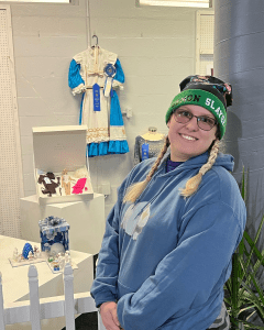 Emma Mahon Maker Faire Yearbook Photo