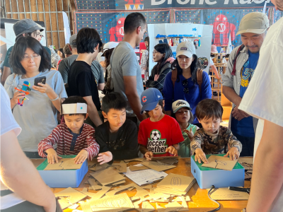 InvenTABLE: A Kid-Safe Power Tool for Cutting Cardboard?! - Maker Faire Philadelphia 2024