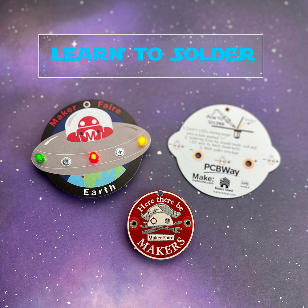 Maker Faire Powerbase Medallion