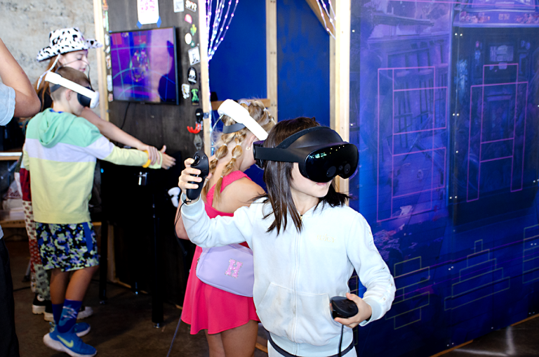 Maker Faire Bay Area 2024 - Space Bar Arcade. Photo by Juliann Brown