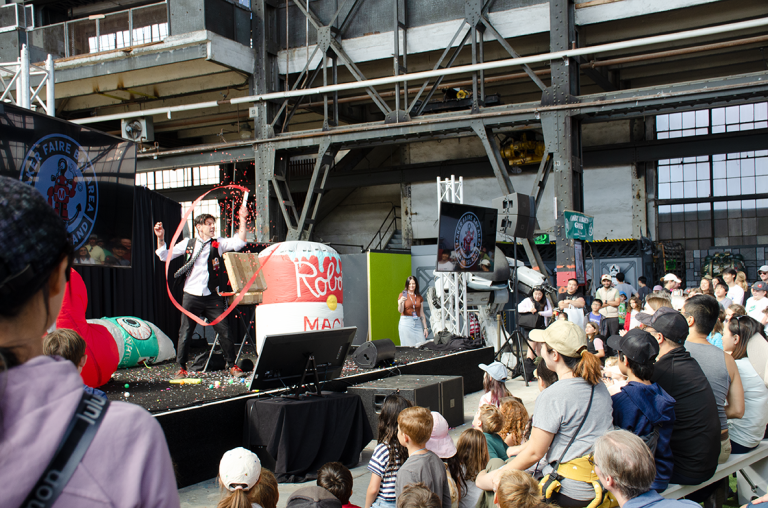 Maker Faire Bay Area 2024 - Mario the Maker Magician. Photo by Juliann Brown