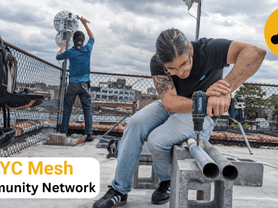 NYC Mesh Community Network - Maker Faire Coney Island 2024