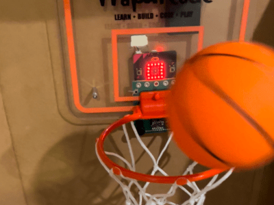 PicoBall - Mini Basketball Game for Micro:bit - Maker Faire NoVa 2024