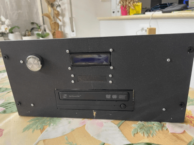 PROGETTISPICCI - Lettore cd audio per stereo autocostruito - Maker Faire Trieste 2024