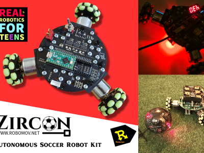 Robomov:  Soccer Robots for Teens - Maker Faire Bay Area 2024