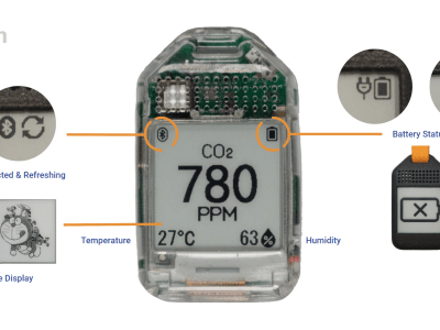 uAir - A personal CO2 Monitor - Maker Faire