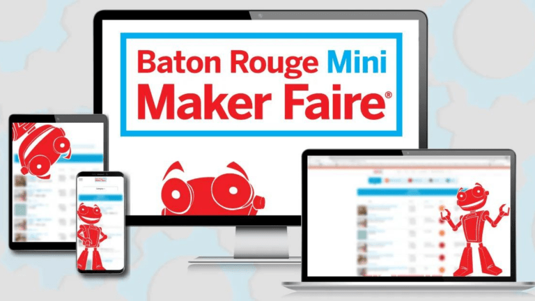 Maker Faire 2023 Baton Rouge Custom Image