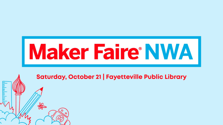 Maker Faire 2023 NW Arkansas Custom Image