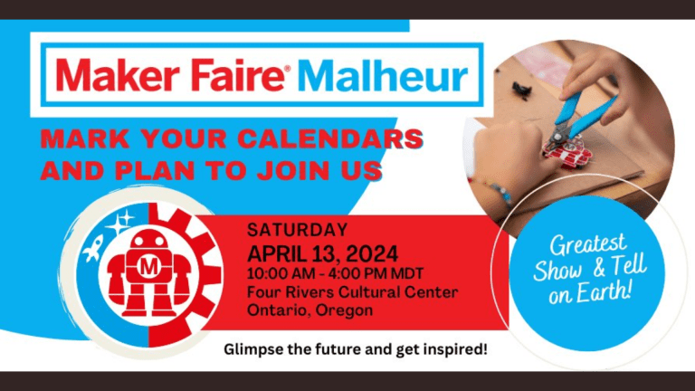 Maker Faire 2024 Malheur Custom Image
