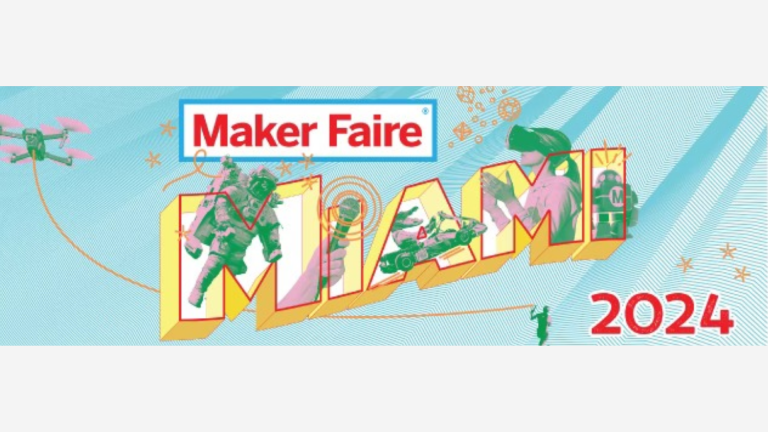 Maker Faire 2024 Miami Custom Image