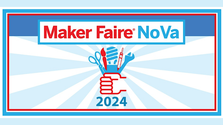 Maker Faire 2024 NoVa Custom Image
