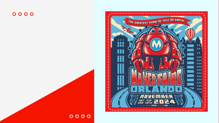 Maker Faire 2024 Orlando Custom Image