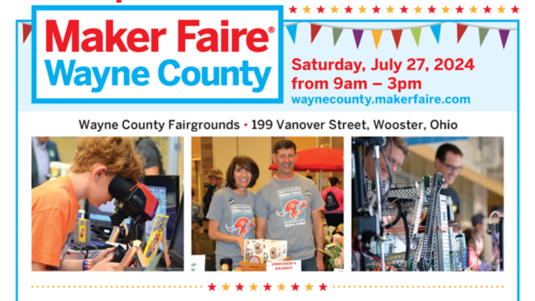 Maker Faire 2024 Wayne County Custom Image
